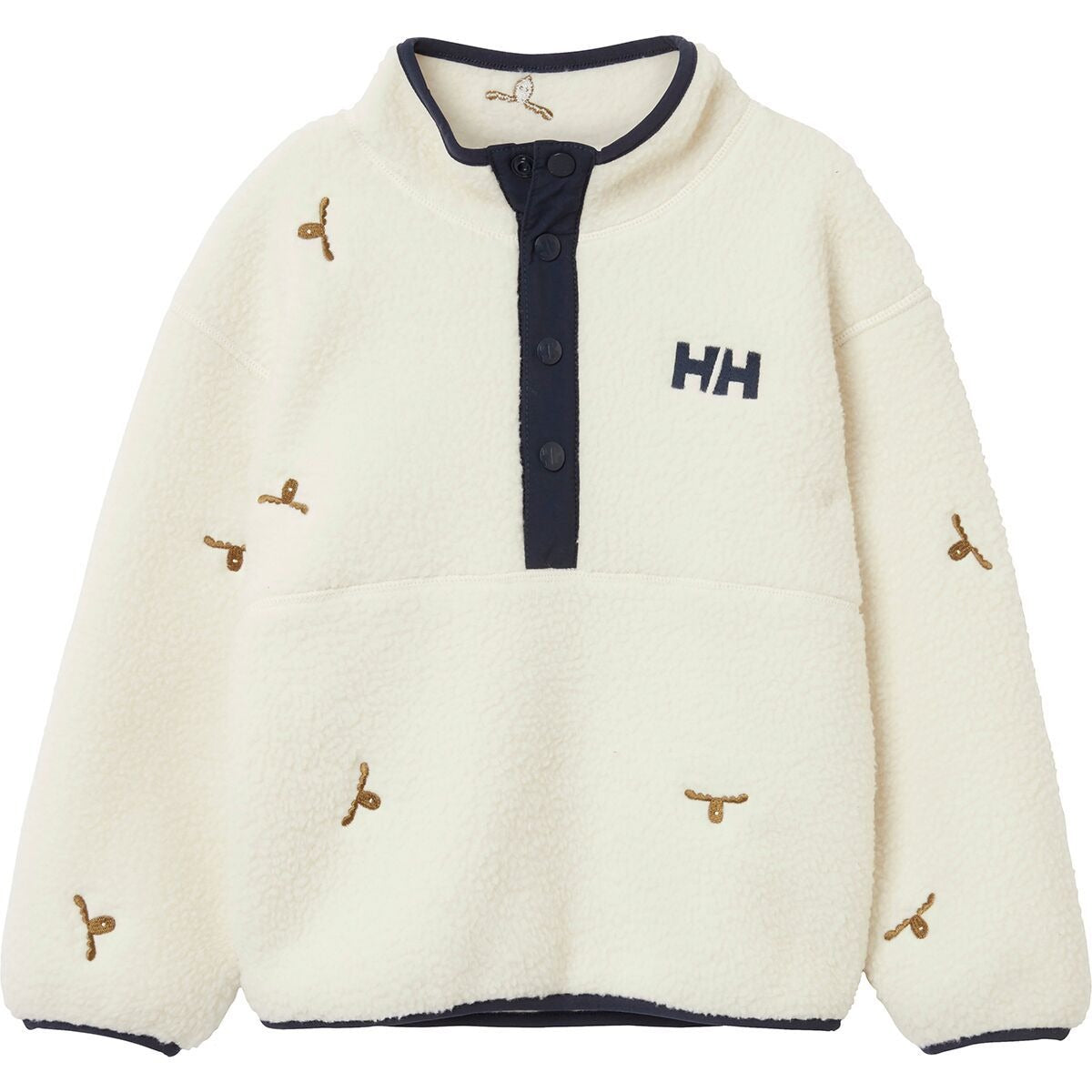 Helly Hansen Frosty Pile Sweater - Toddlers' | Cream Little Moose Embroidery