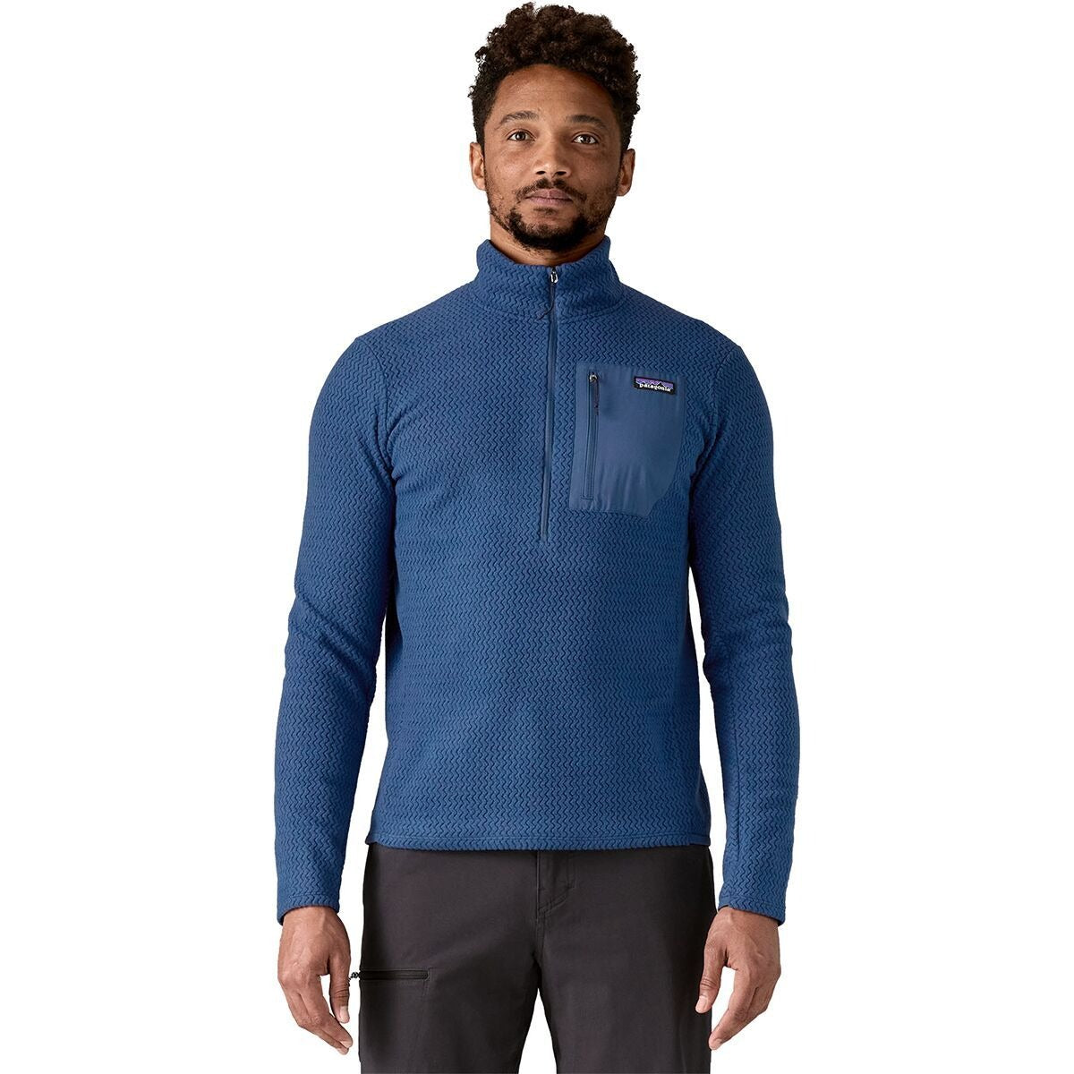 Patagonia R1 Air Zip-Neck Top - Men's | Clement Blue