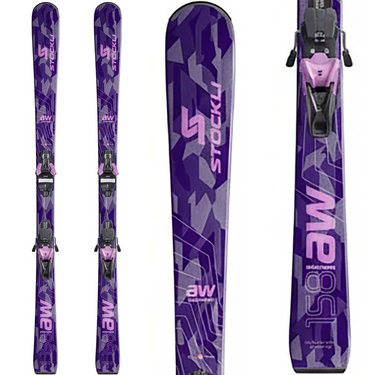 Stöckli Montero AW Ski + Strive 11 Binding - 2026 | One Color