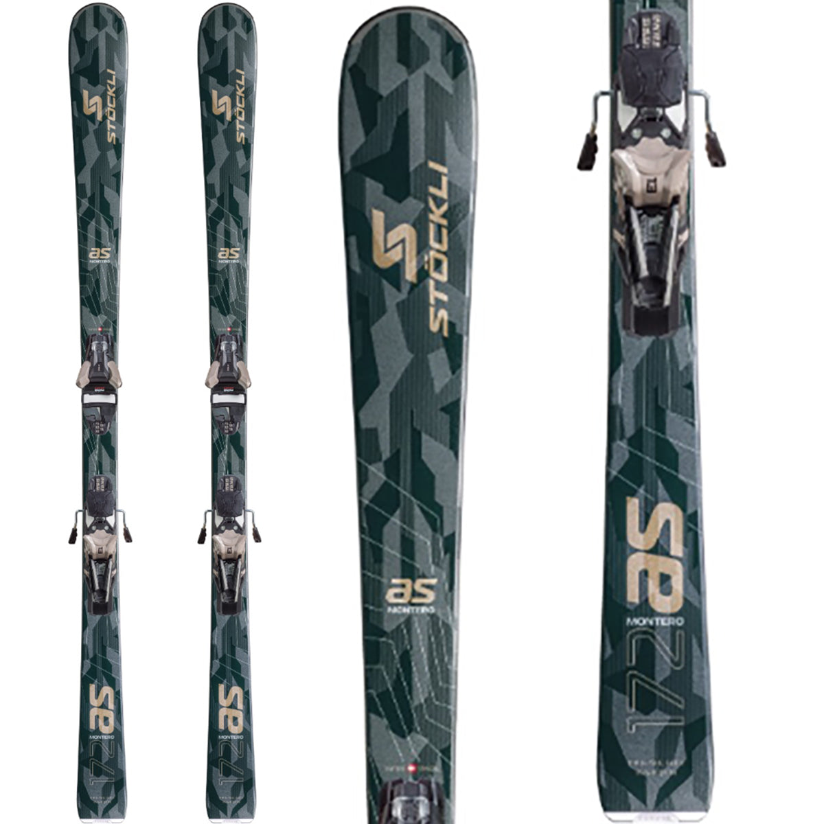 Stöckli Montero AS Ski + Strive 13 Binding - 2026 | One Color