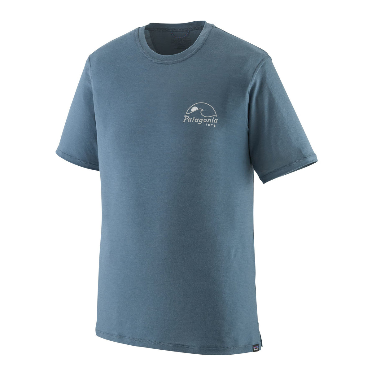 Patagonia Capilene Cool Merino Blend Graphic Shirt - Men's | Imagine Moon: Utility Blue