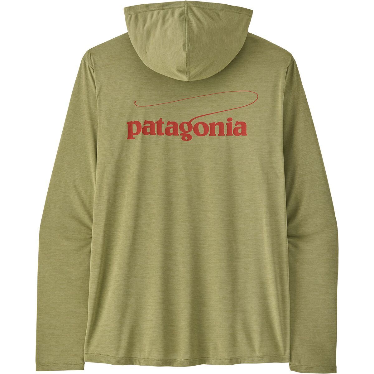 Patagonia Capilene Cool Daily Hoodie - Casting Logo - Men's | Gumtree Green - Light Gumtree Green X-Dye