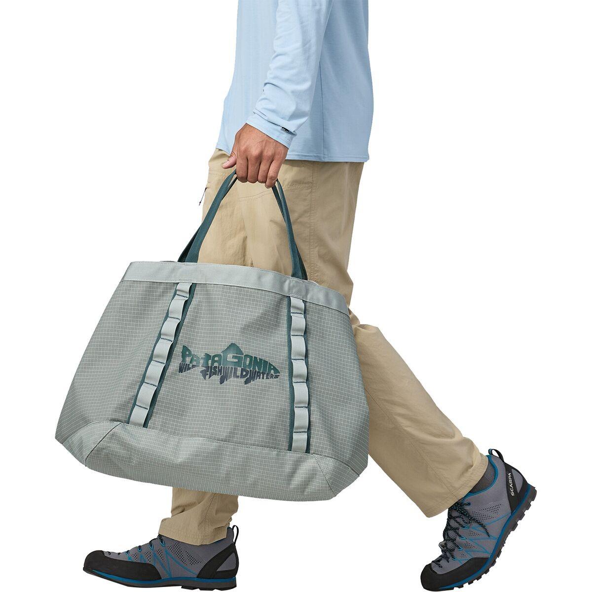 Patagonia Black Hole Gear Tote | Wild Waterline: Sleet Green