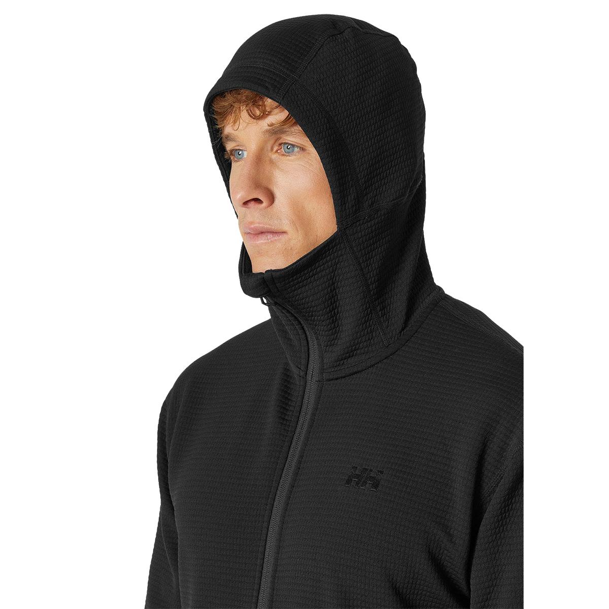 Helly Hansen Evolved Air Hooded Mid Layer - Men's | Black