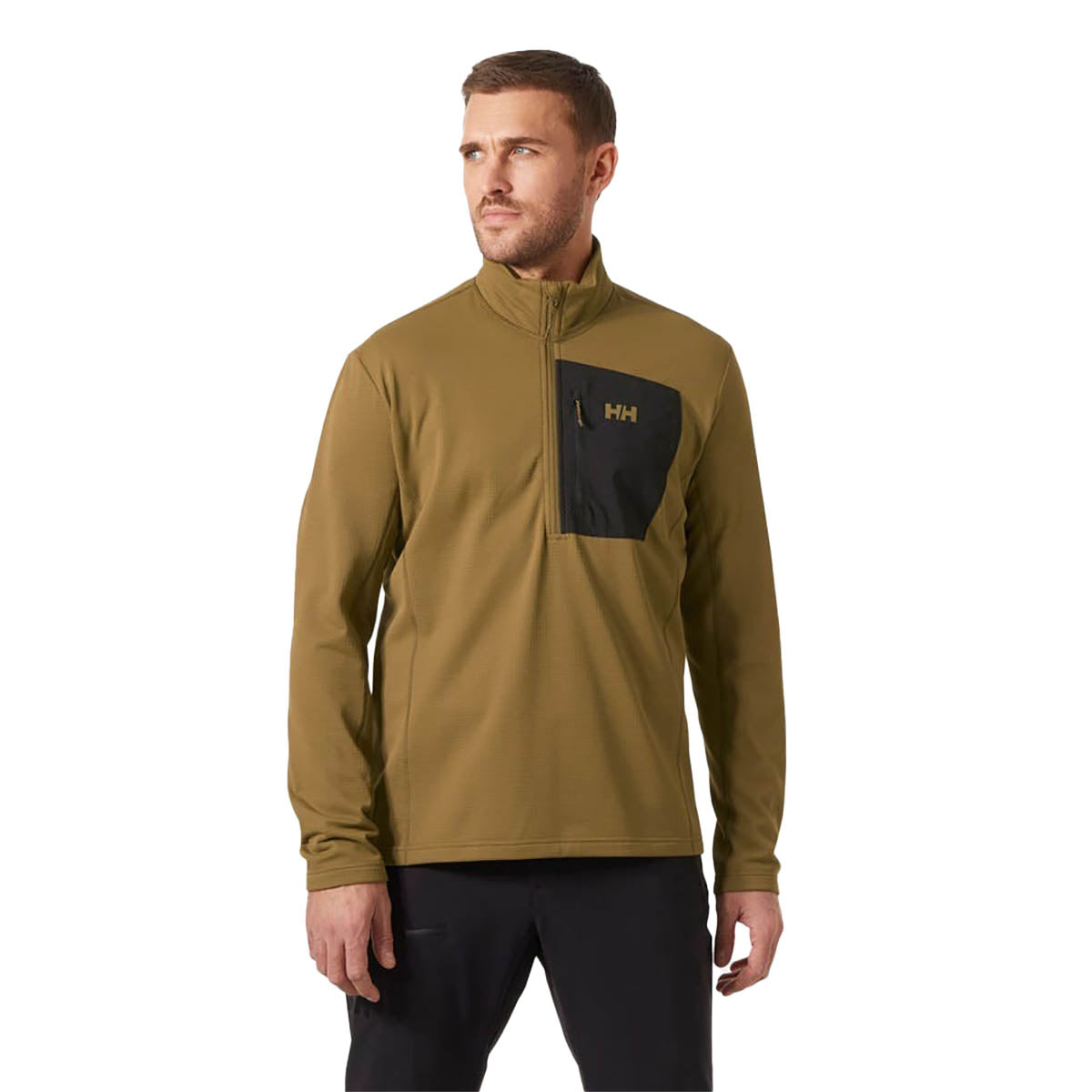 Helly Hansen Versalite 1/2-Zip Fleece Jacket - Men's | Sepia