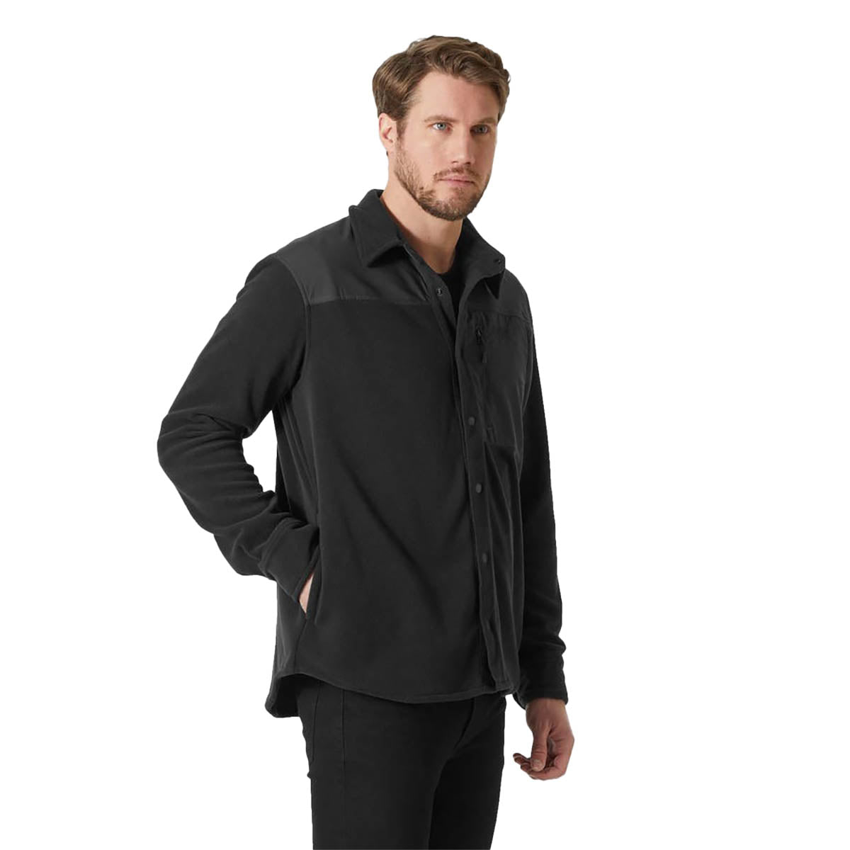 Helly Hansen Daybreaker Fleece Shirt - Men's | Black