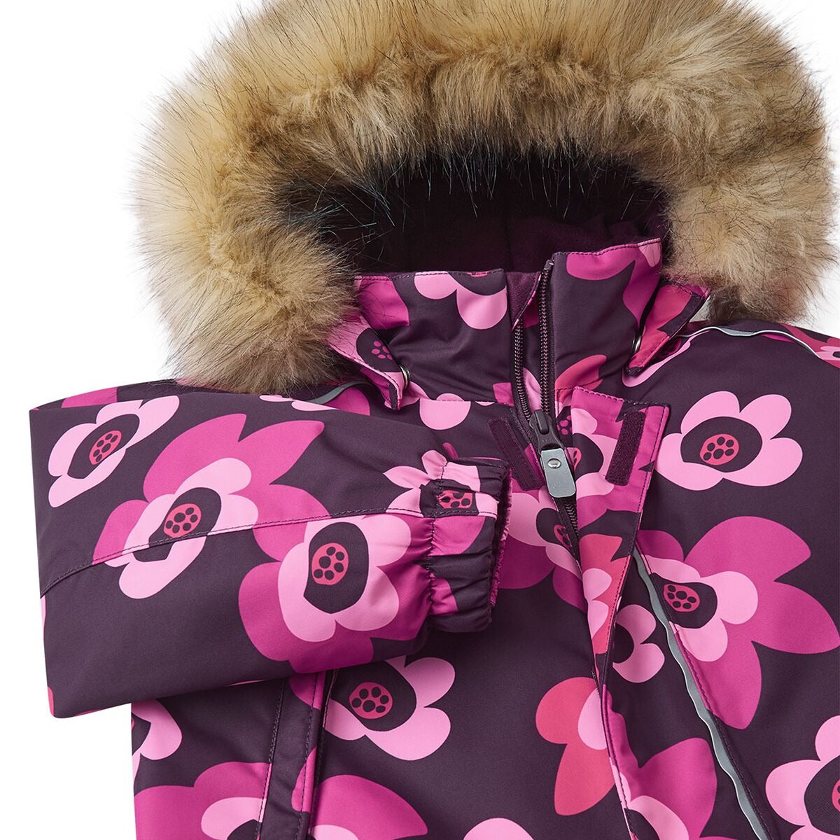 Reima Lappi Snow Suit - Toddlers' | Deep Purple2