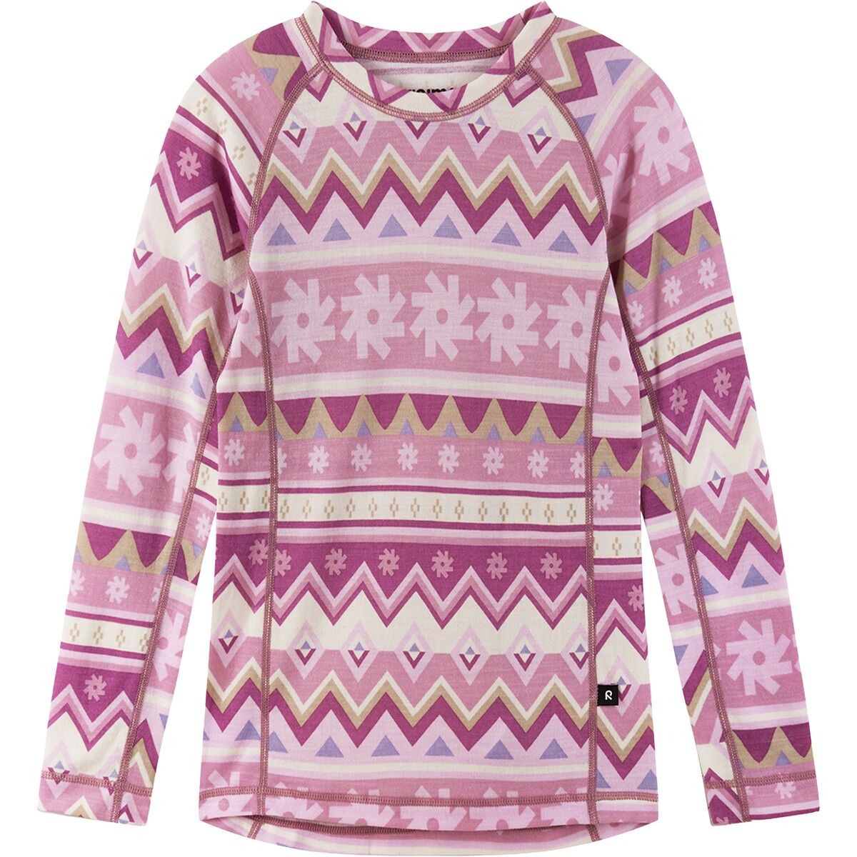 Reima Taitoa Baselayer Set - Kids' | Grey Pink2