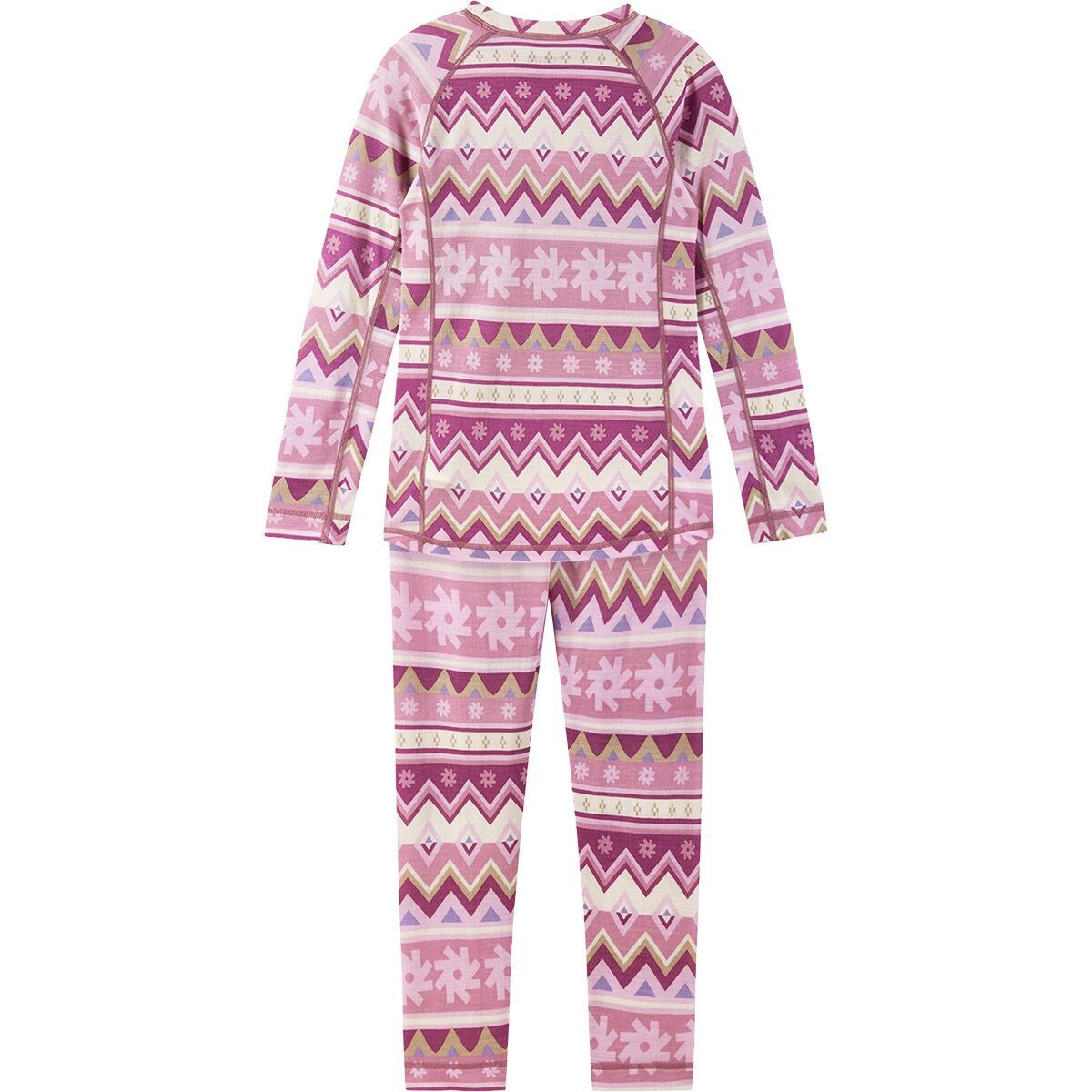 Reima Taitoa Baselayer Set - Kids' | Grey Pink2