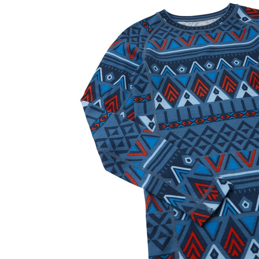 Reima Taitoa Baselayer Set - Kids' | Blue Ocean