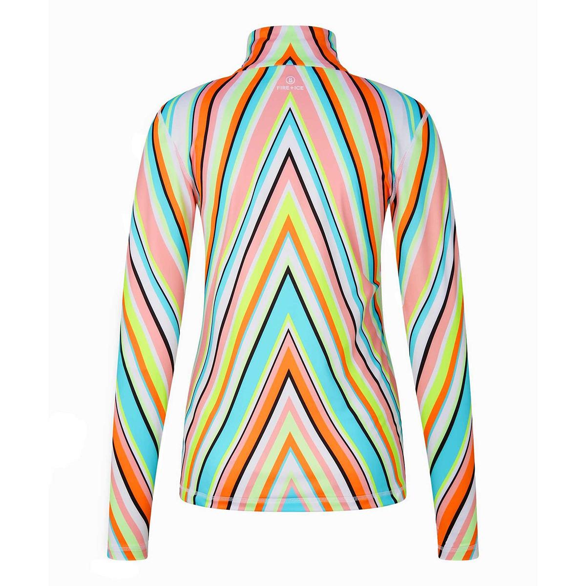 Bogner Fire + Ice IIvy3 First Layer - Women's | Pink/Light Blue/Orange