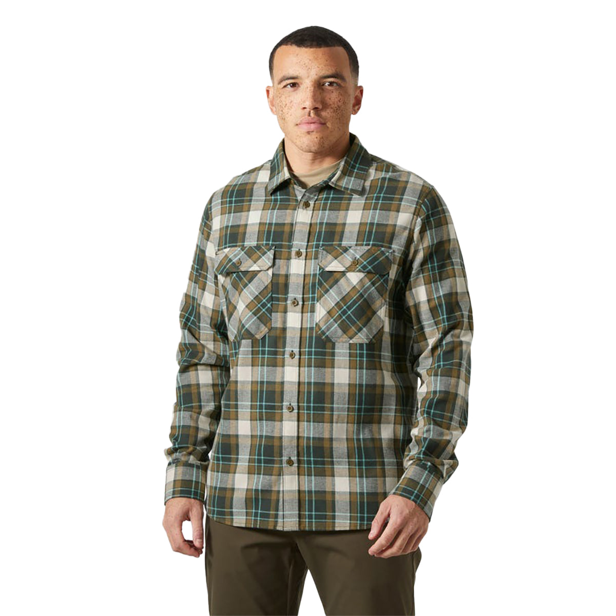Helly Hansen Lokka Flannel Shirt - Men's | Dark Jungle