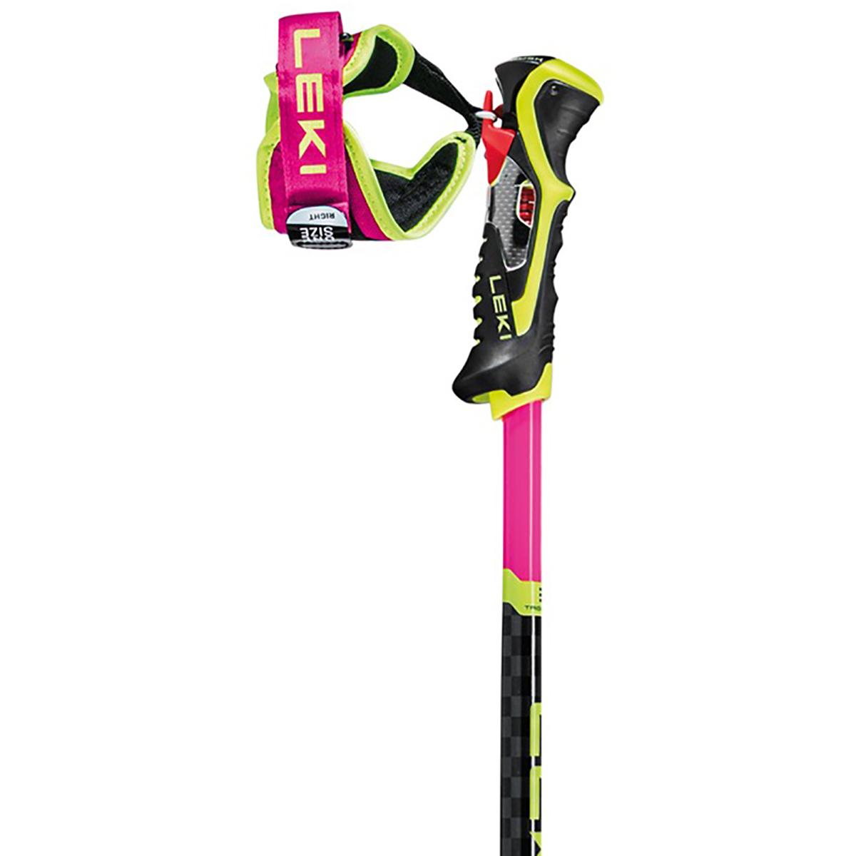 LEKI WCR TBS SL 3D Ski Pole | Pink