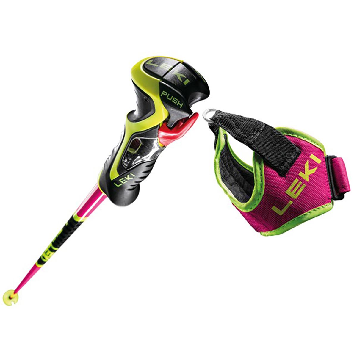 LEKI WCR TBS SL 3D Ski Pole | Pink