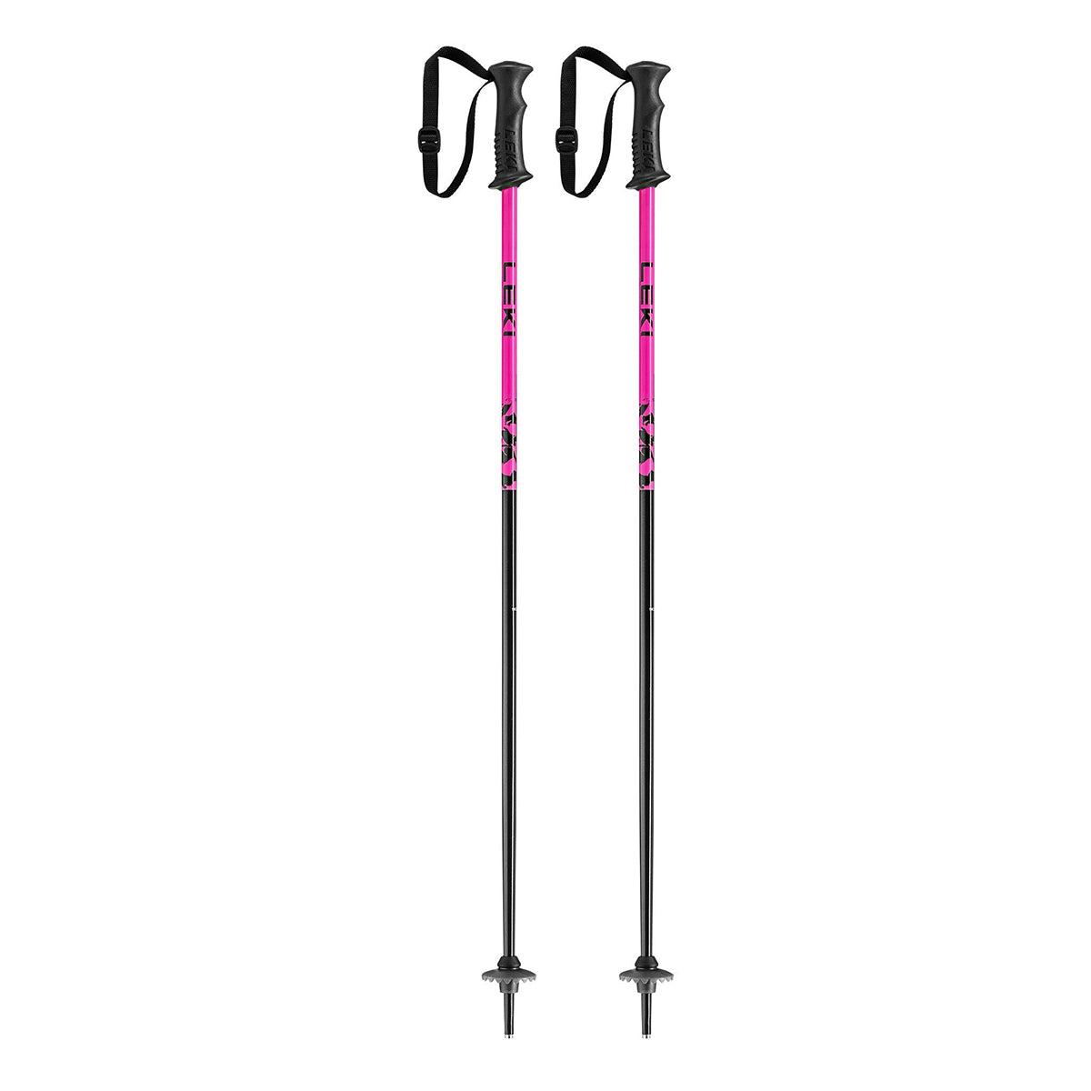 LEKI Rider Ski Pole - Kids' | Black/Pink
