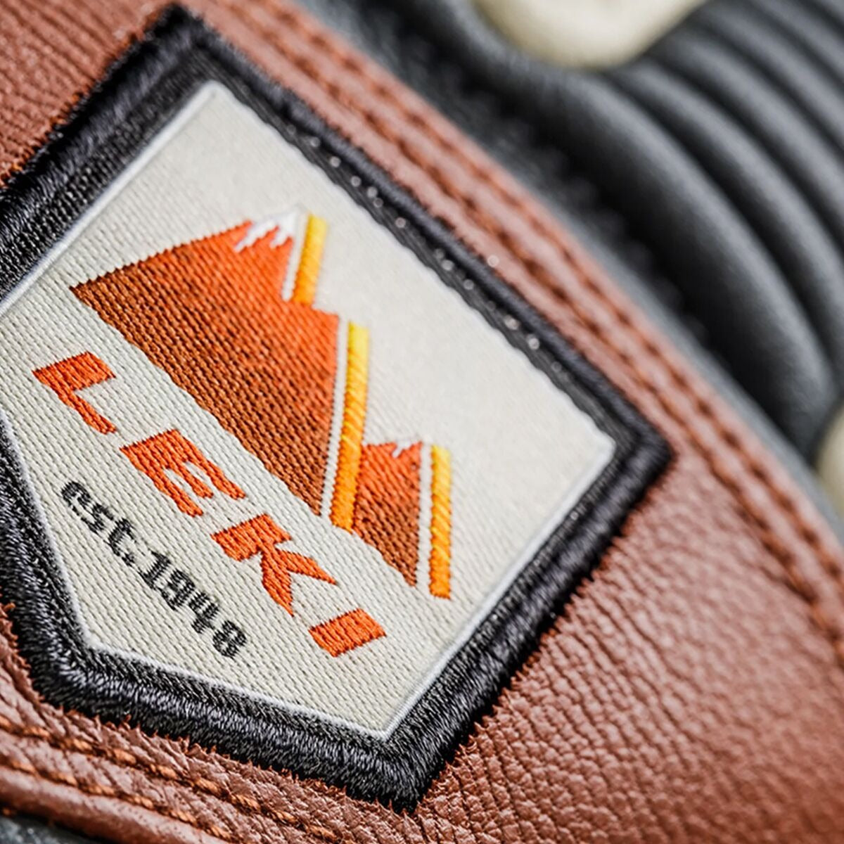 LEKI Patrol 3D Glove - Men's | Graphite/White/Maroon