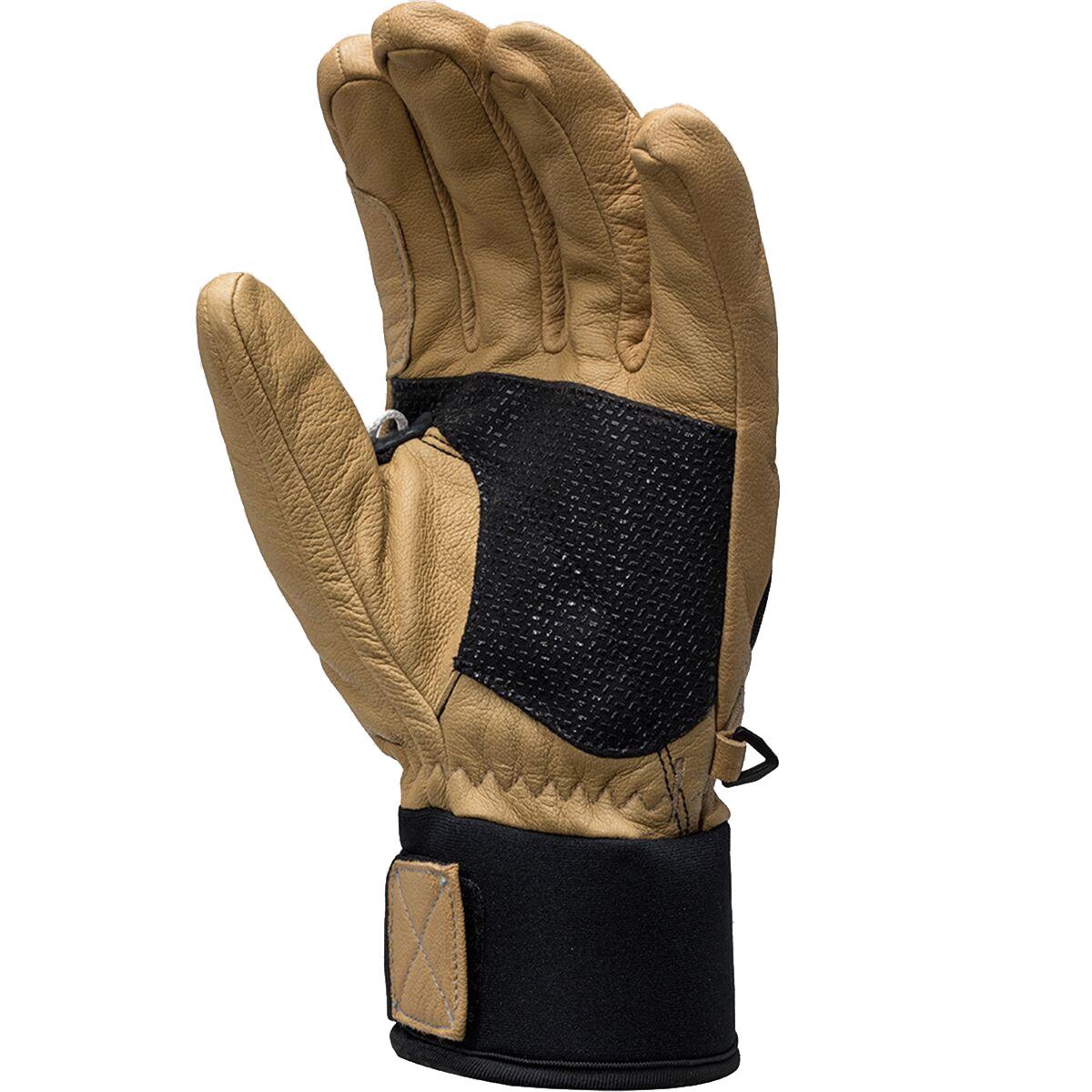 LEKI Copper S Glove - Men's | Black/ Tan