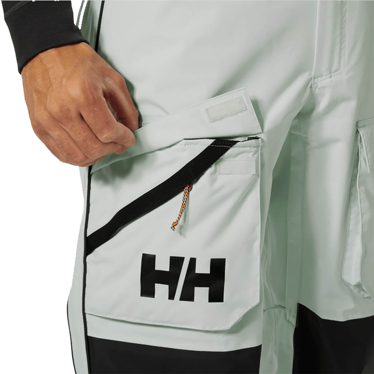 Helly Hansen ULLR D Bib Shell Pants - Men's | Seafoam