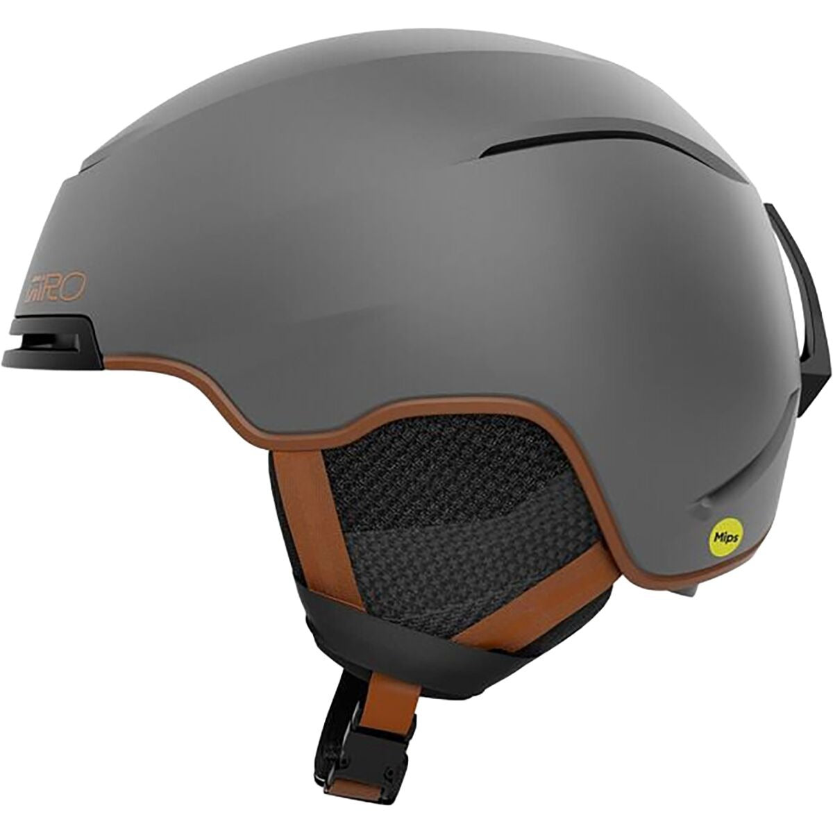 Giro Jackson Mips Helmet | Matte Metallic Coal/Tan