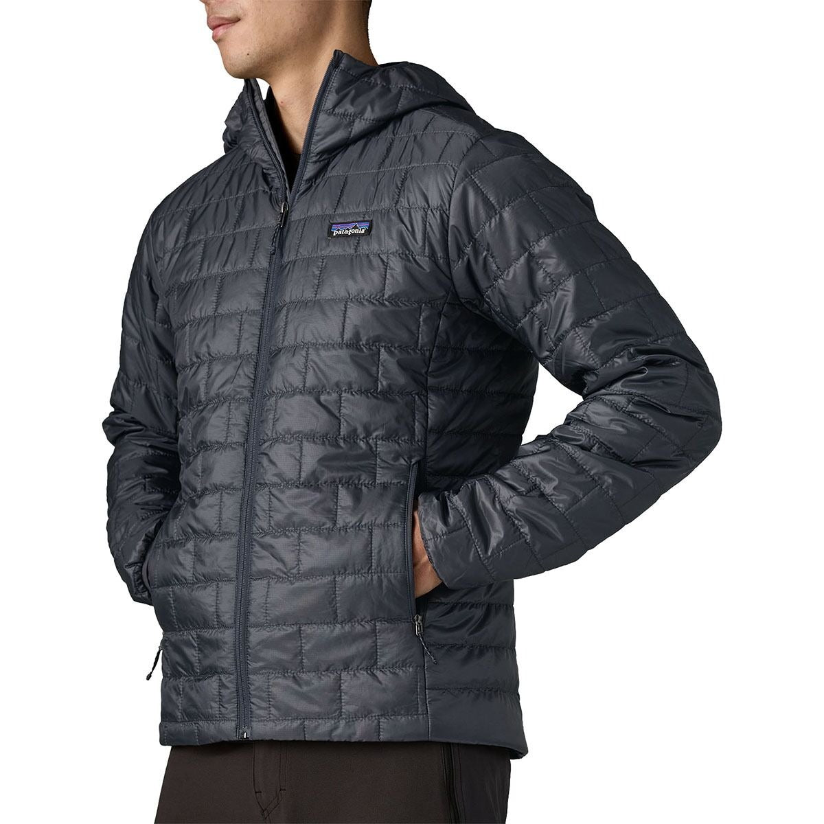 Patagonia Nano Puff Hooded Insulated Jacket - Men's | Smolder Blue