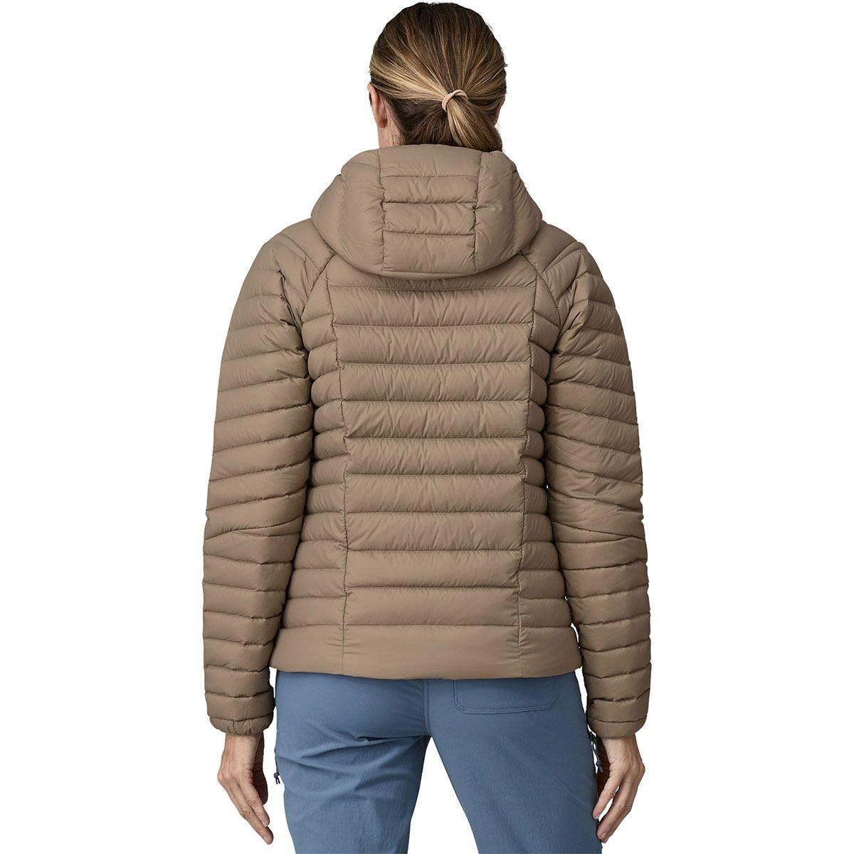 Patagonia Down Sweater FullZip Hooded Jacket - Women's | Seabird Grey