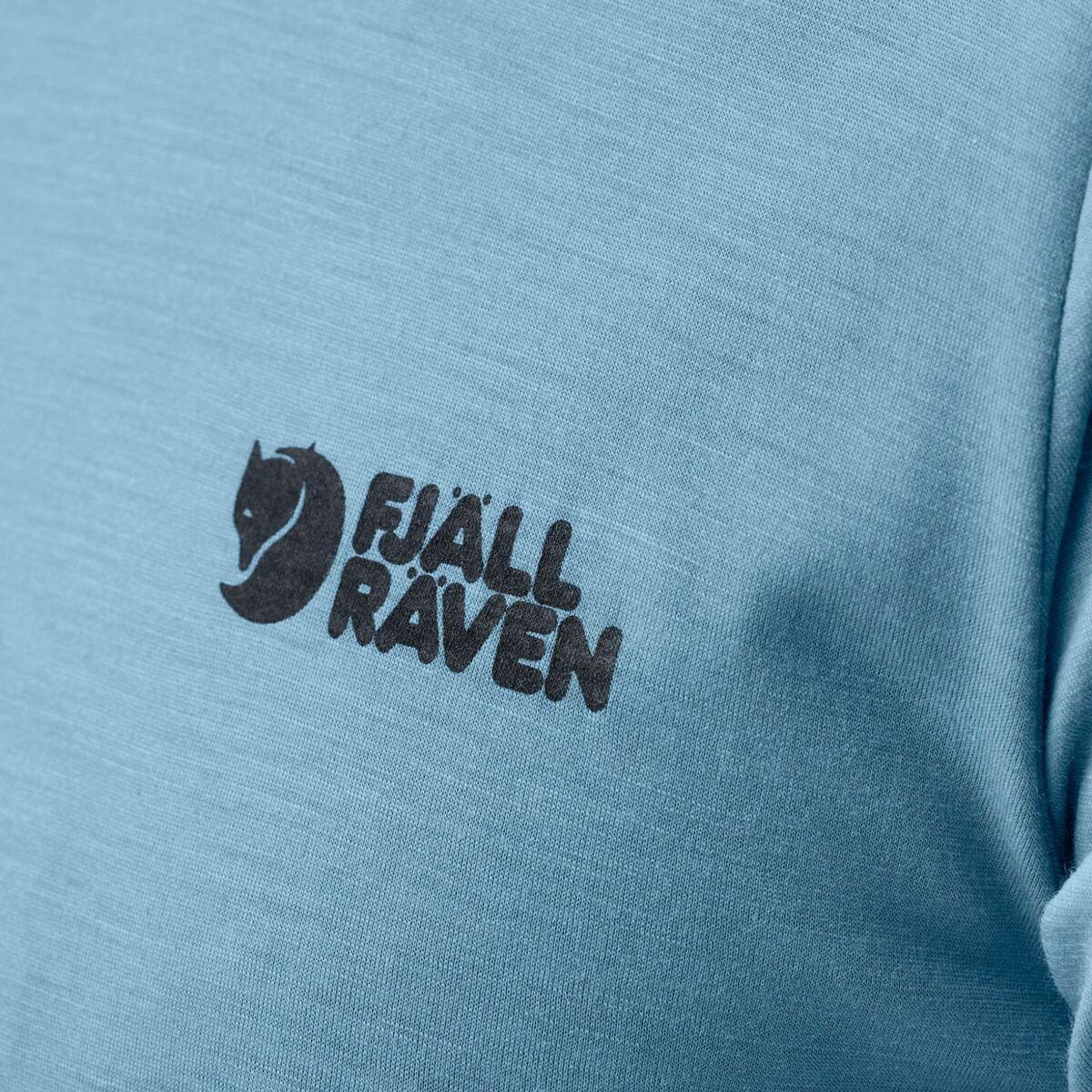 Fjallraven Abisko Wool Logo Short-Sleeve T-Shirt - Men's | Dawn Blue