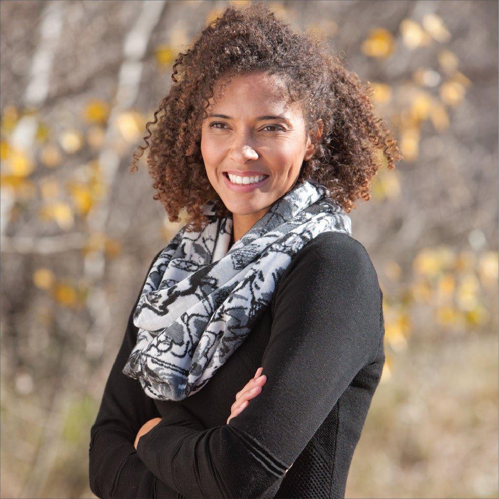 Krimson Klover In The Loop Infinity Scarf - Women's | Heather Black