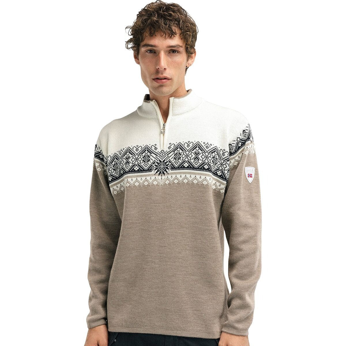 Dale of Norway Moritz Sweater - Men's | Mountainstone/Sand