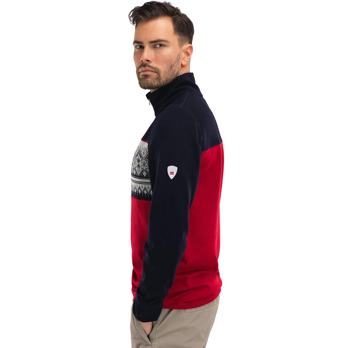 Dale of Norway Moritz Superfine Sweater - Men's | Navy Off White