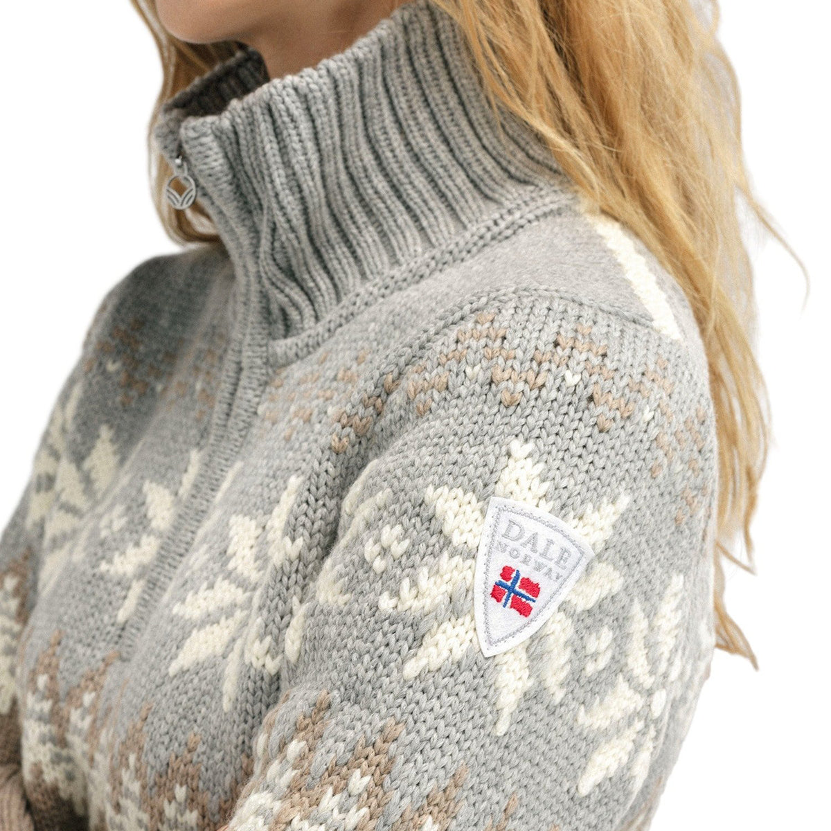 Dale of Norway Myking Sweater - Women's | Mountainstone Lightcharcoal