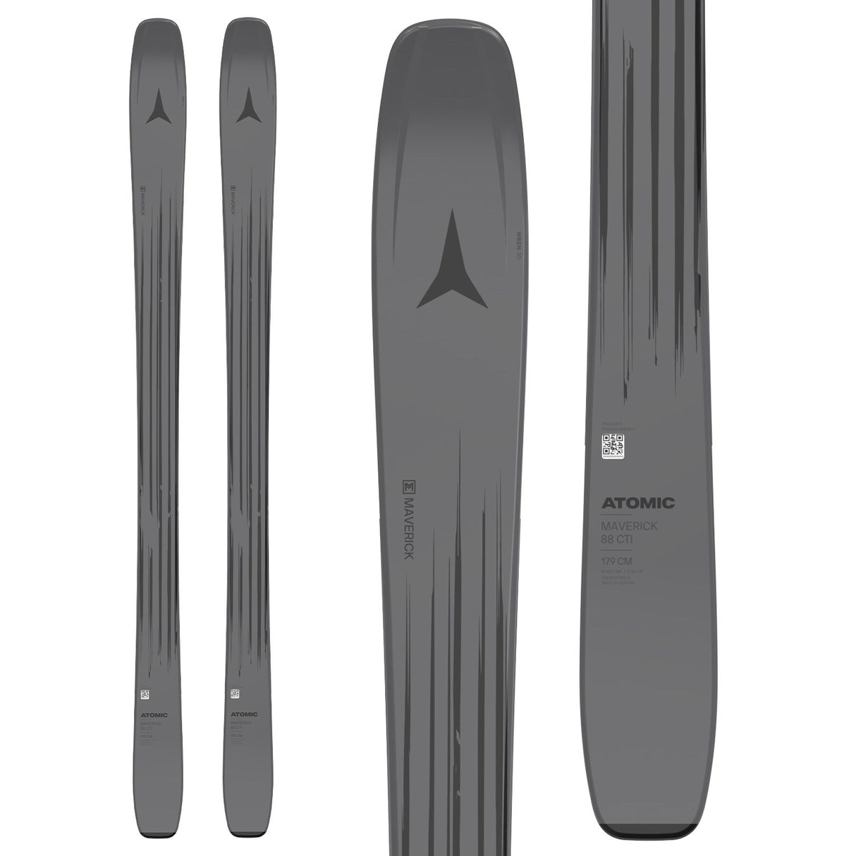 Atomic Maverick 88 CTI Ski - 2026 | Gunmetal Black