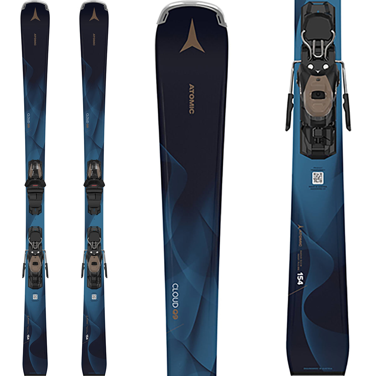 Atomic Cloud Q9 + M 10 GW Binding - 2026 - Women's | One Color