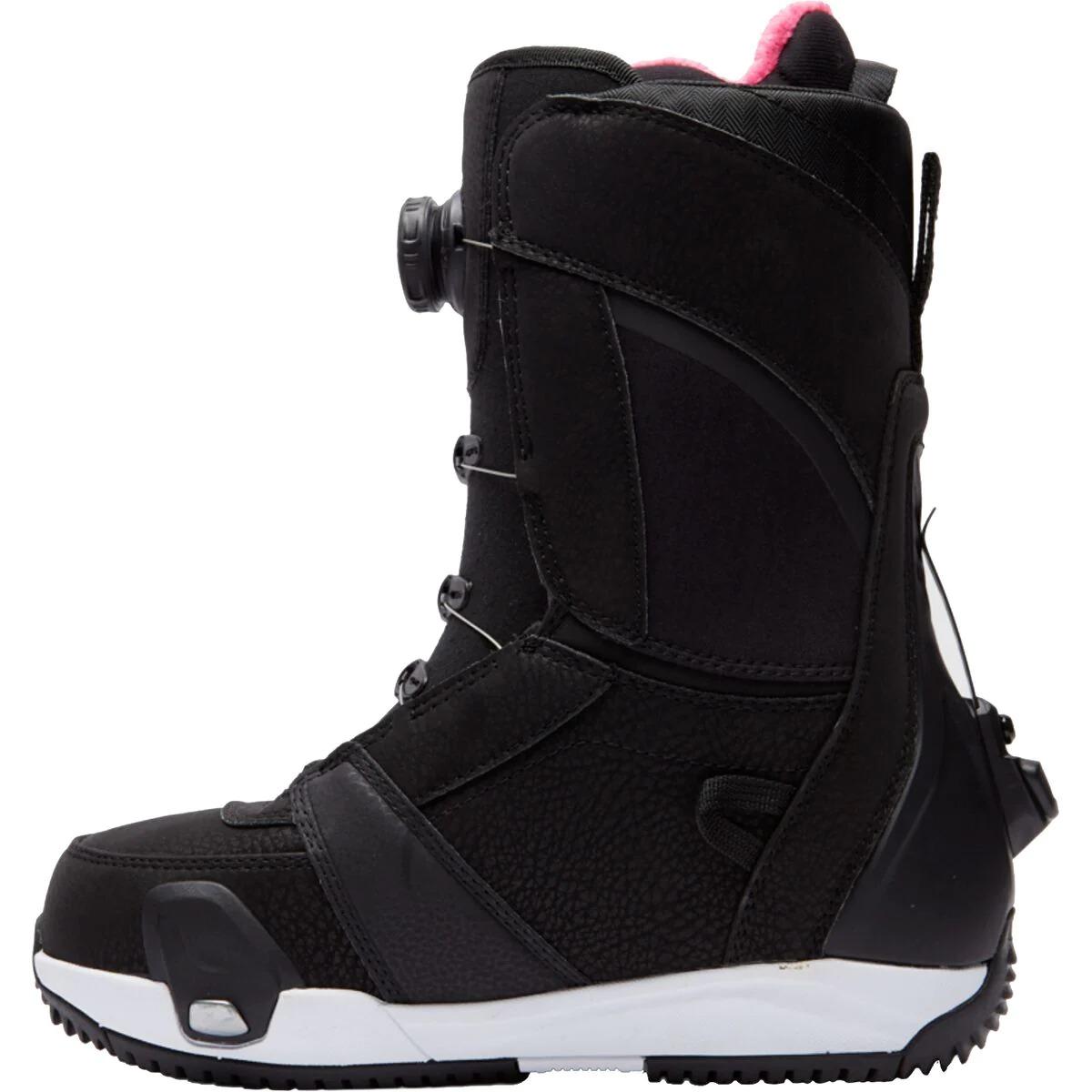 DC Lotus Step On Snowboard Boot - Women's | Black/White/Black