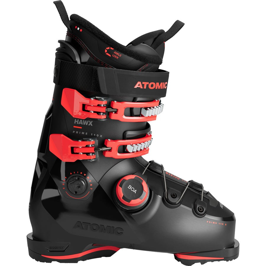 Atomic Hawx Prime 110X Boa Ski Boot - 2026 | Black/Red