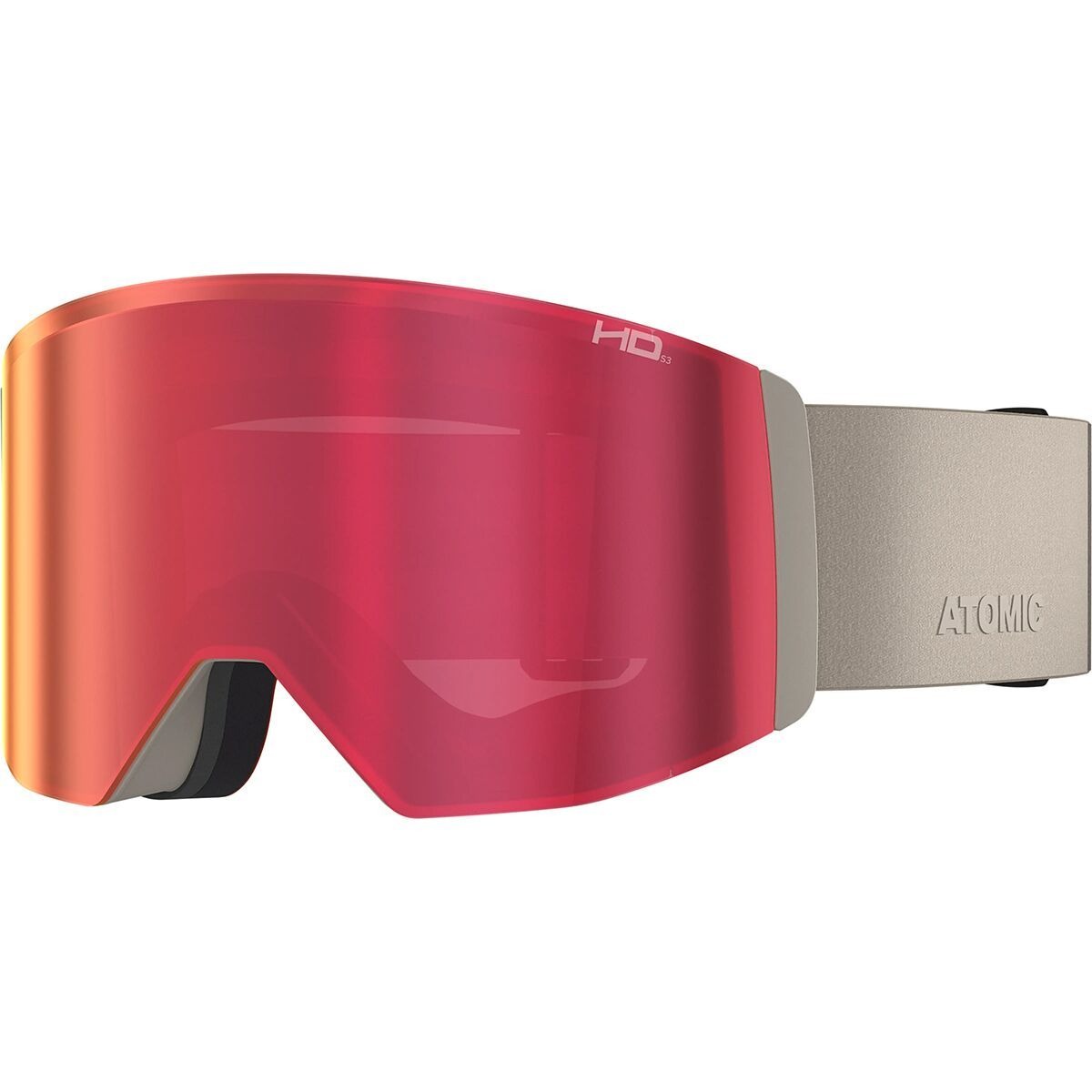 Atomic Four Q L HD Goggles | Sand/Red HD/Yellow Blue HD
