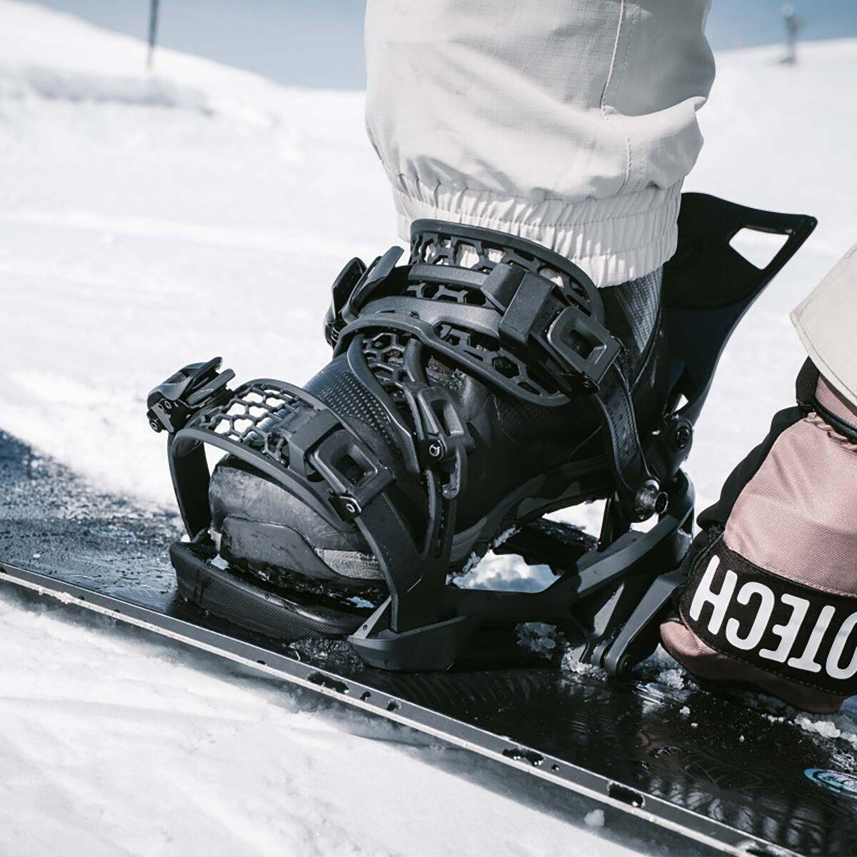 Nidecker Supermatic OG Step-In Snowboard Binding | Black