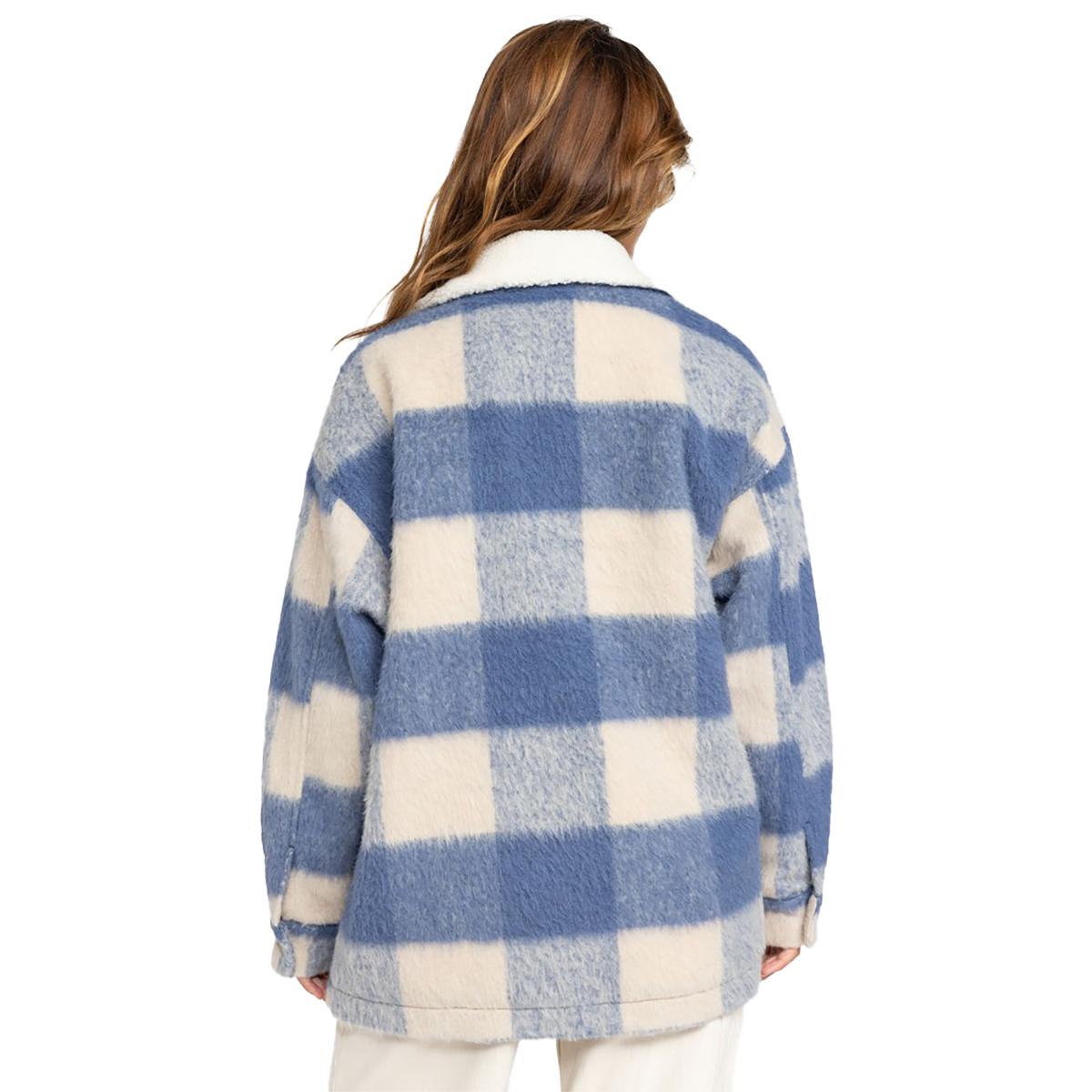Roxy Passage of Time Shacket - Women's | Parchement Be Bold Plaid