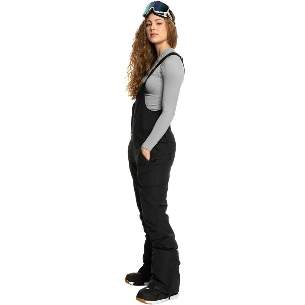 Roxy Rideout Insulated Bib Pant - Women's | True Black
