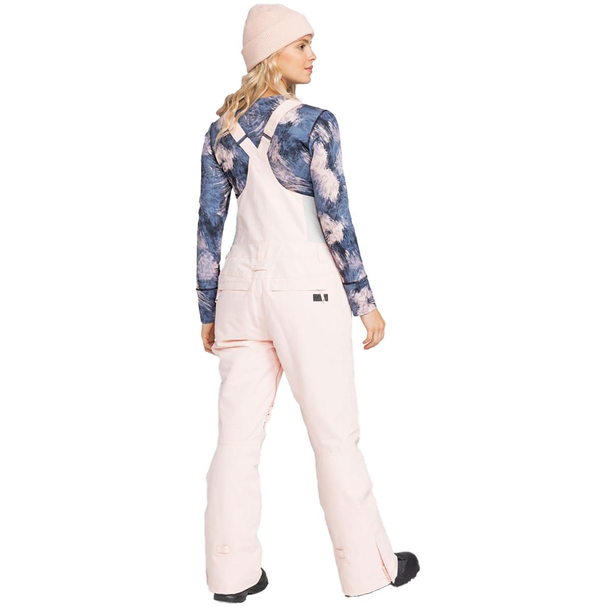 Roxy Rideout Snow Bib Pants - Women's | Pink Salt