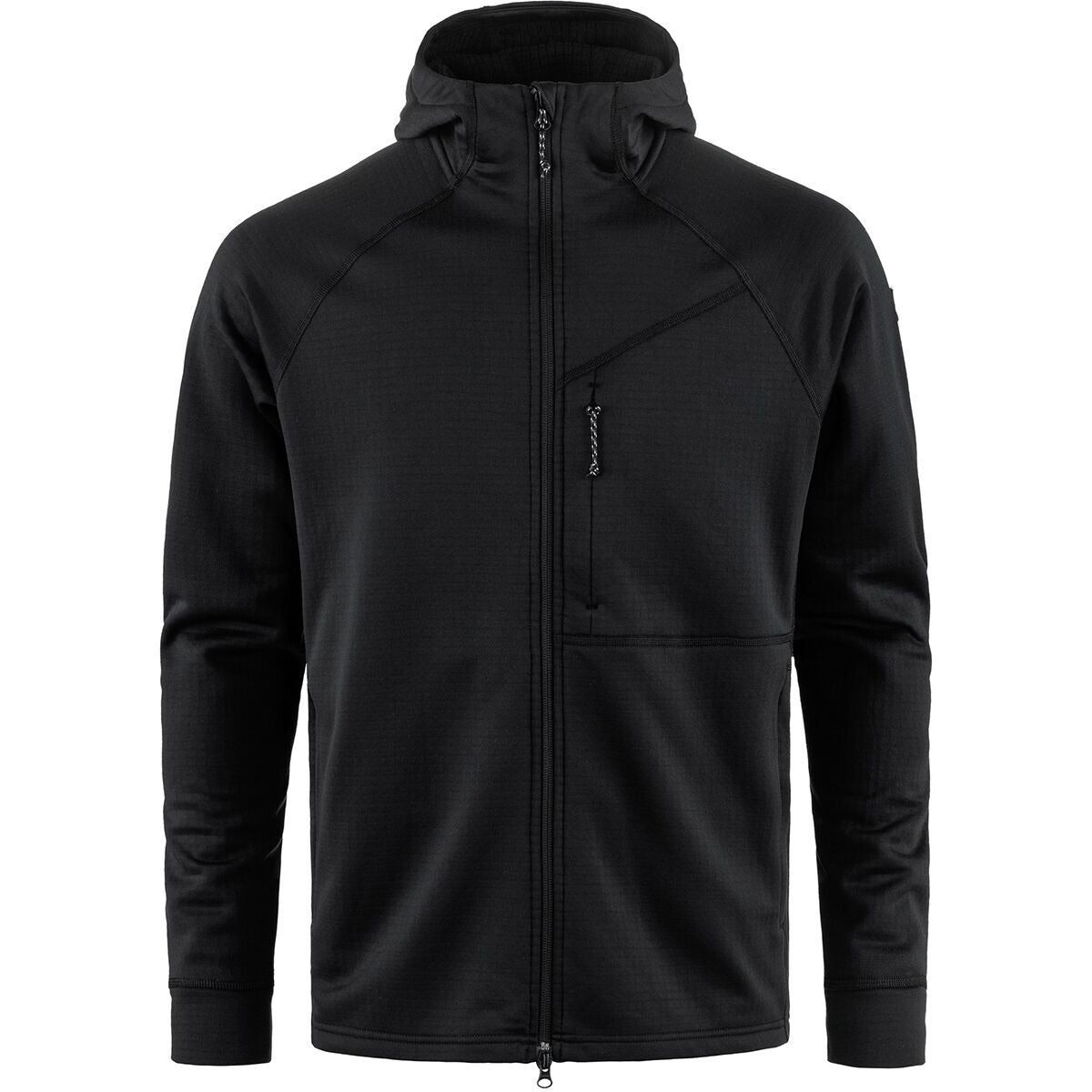Fjallraven Abisko Grid Fleece Hoodie - Men's | Black