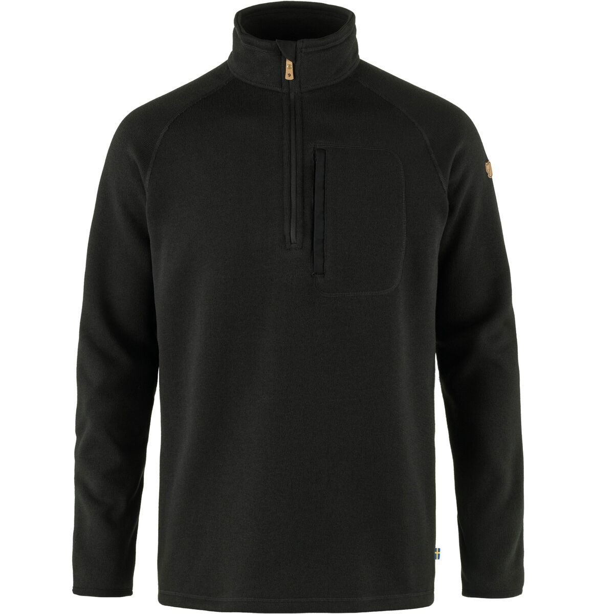 Fjallraven Ovik Lite Fleece 1/2-Zip Jacket - Men's | Black