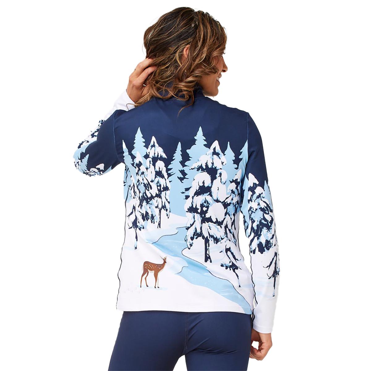 Krimson Klover Whiteout 1/4-Zip Top - Women's | Navy