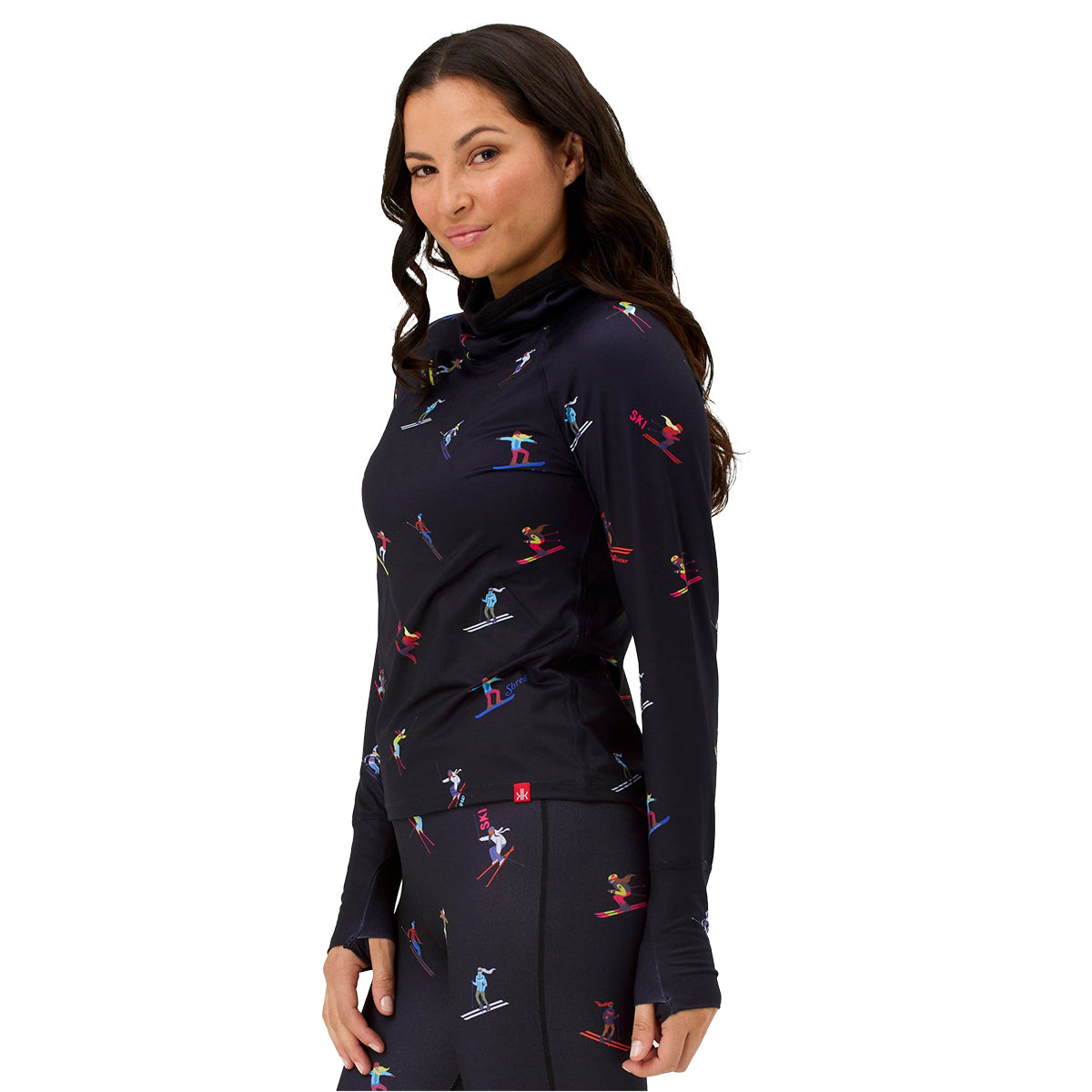 Krimson Klover Multi Skiers Turtleneck - Women's | Black