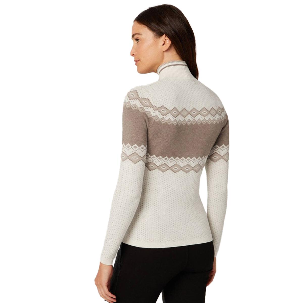 Alp N Rock Goldie Mock Neck Sweater Womens | Ivory