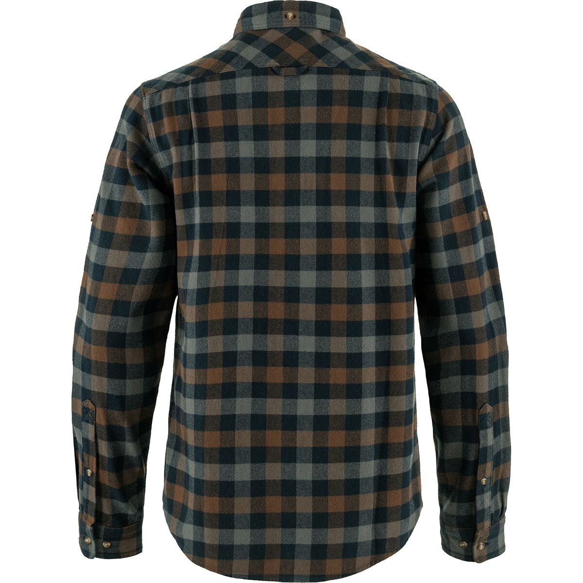 Fjallraven Fjallglim Flannel Shirt - Men's | Black/Grey