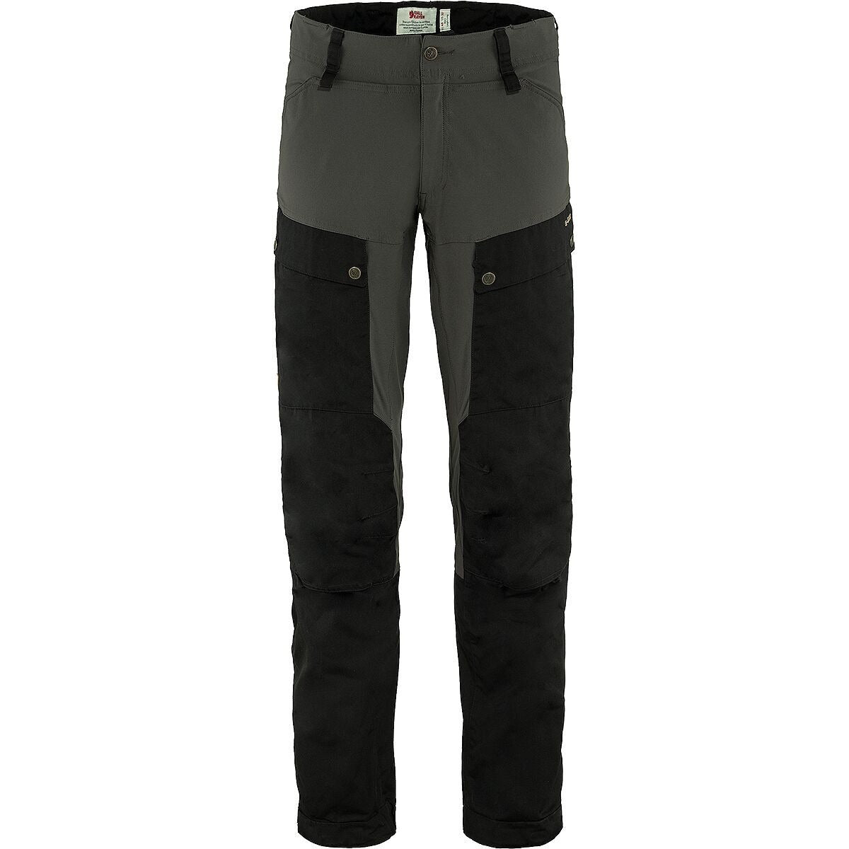 Fjallraven Keb Trouser - Men's | Black/Stone Grey