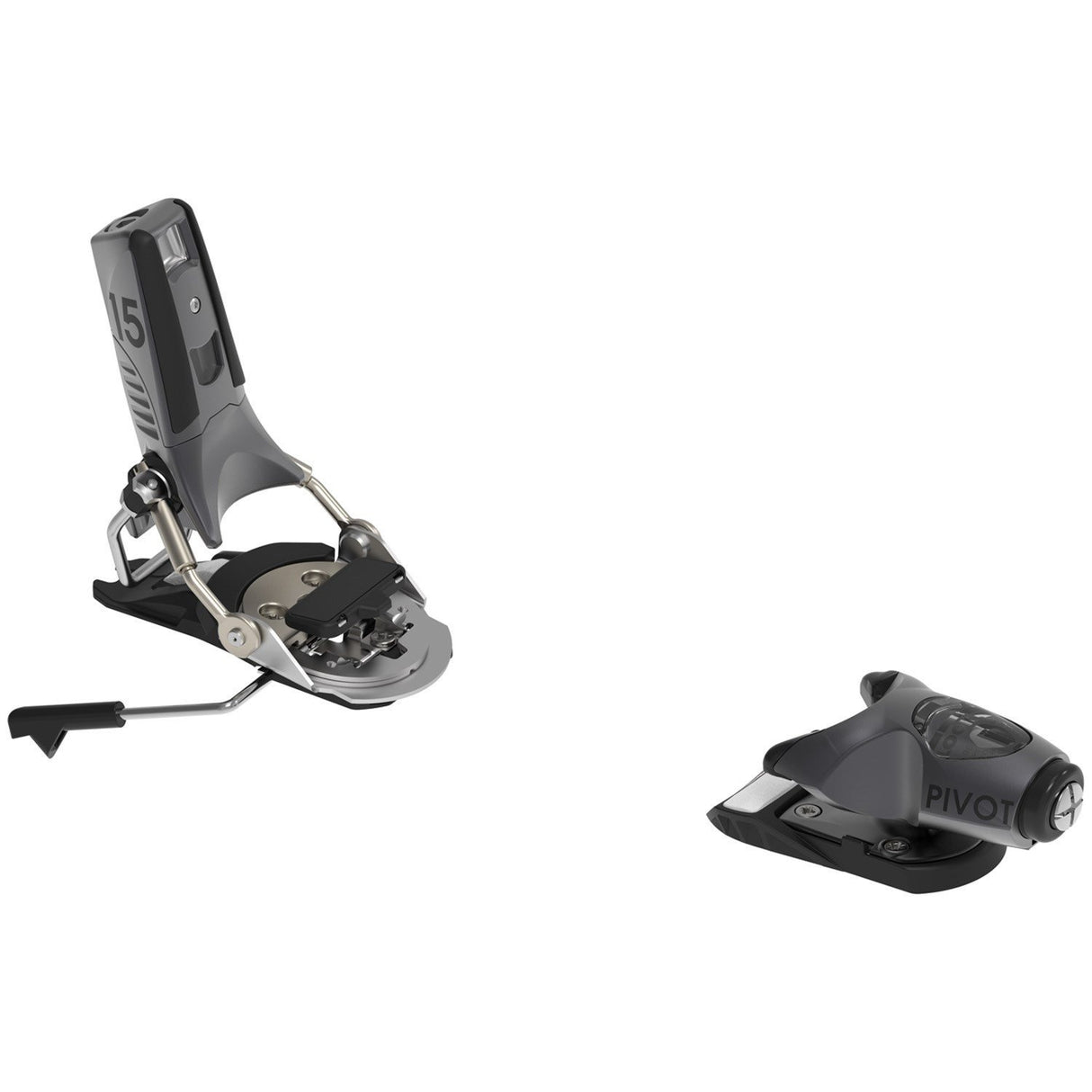 Look Pivot 2.0 15 GW Ski Binding - 2026 | Black Metal