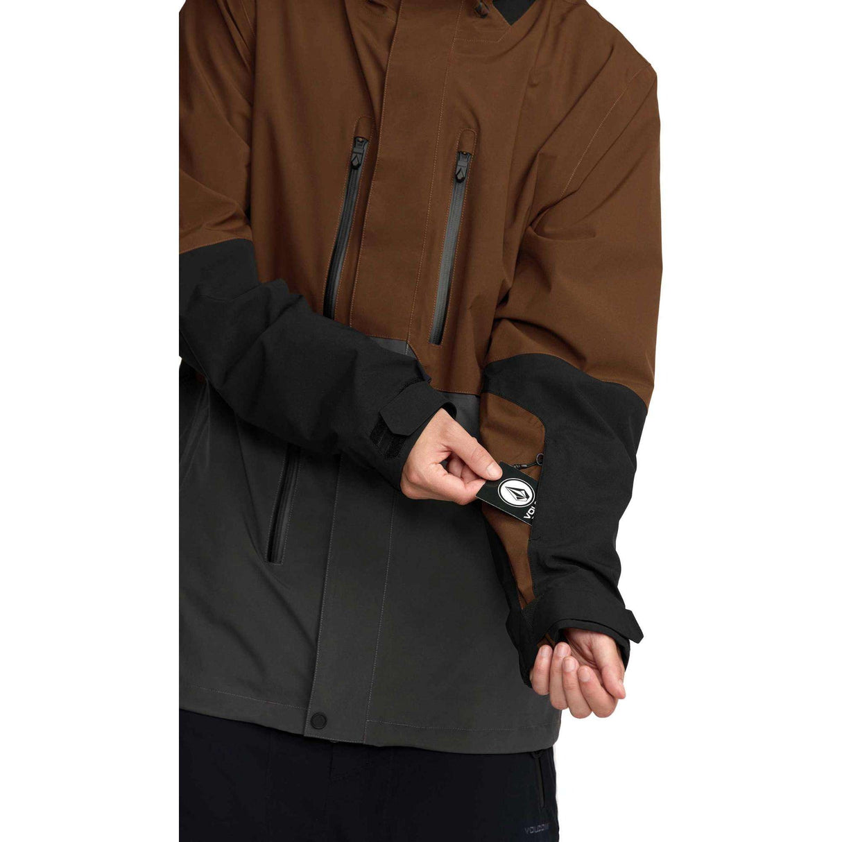 Volcom RNGE Stretch 30K Jacket - Men's | Brown