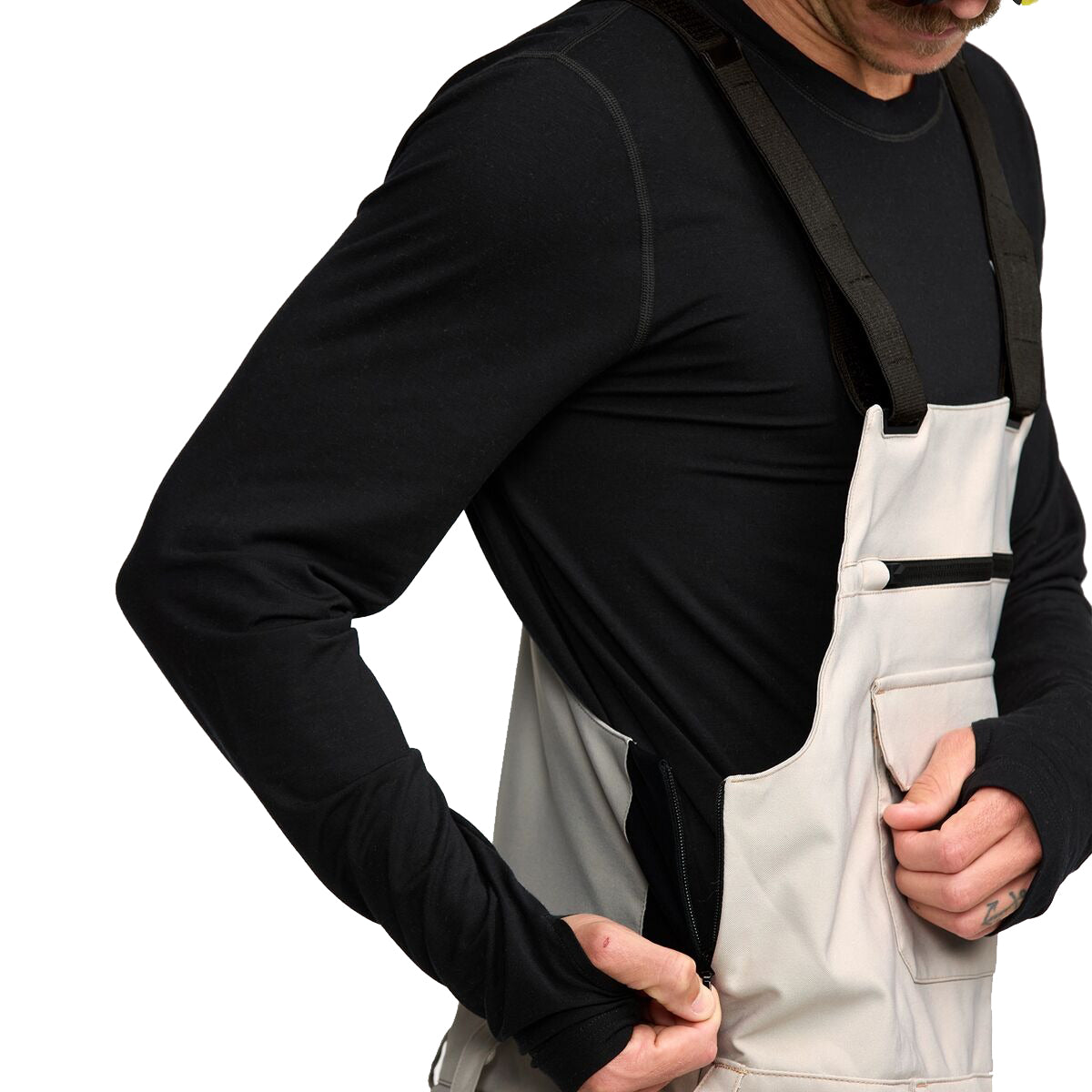 Volcom Roan Bib Overall - Men's | Stone