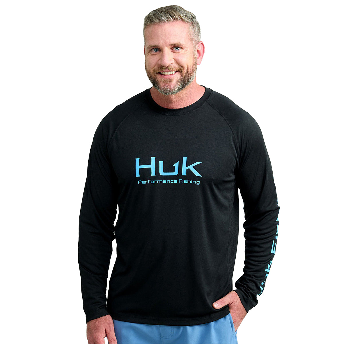 Huk Pursuit Performance Shirt - Men's | Black